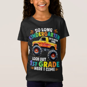Zo lang kleuterschool Afstuderen Monster Truck T-shirt