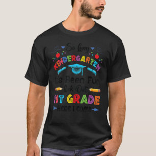 Zo lang kleuterschool toekomst Afstuderen terug na T-shirt