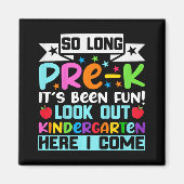 Zo lang pre-k Kindergarten hier Afstuderen vorige  Magneet (Voorkant)