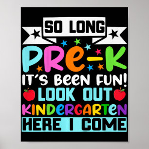 Zo lang pre-k Kindergarten hier Afstuderen vorige Poster