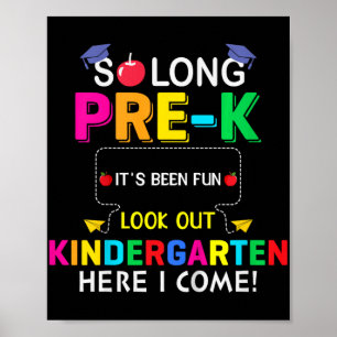 Zo lang pre-k Kindergarten hier Afstuderen vorige Poster