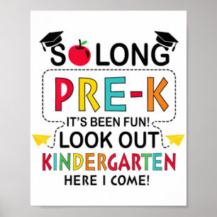 Zo lang pre-k Kindergarten hier Afstuderen vorige Poster