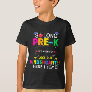 Zo lang pre-k Kindergarten hier Afstuderen vorige T-shirt