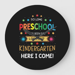 Zo lang voorschoolse Afstuderen Afstuderen Kind va Grote Klok