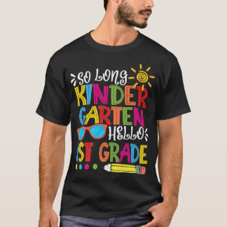 Zo Lange Kindergarten Hallo 1e klas Leerleraar Stu T-shirt