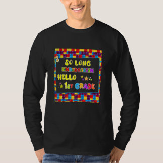 Zo Lange Kindergarten Hallo 1e klas Leerleraar Stu T-shirt