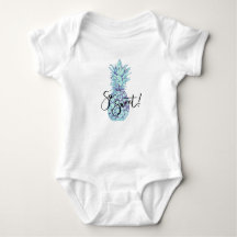 Zo lief! Blauwe ananas Baby Kleding