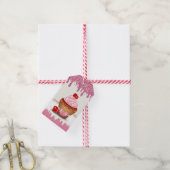 Zo lief cupcake persoonlijke of zakelijke cadeau L Cadeaulabel (Met Touw)