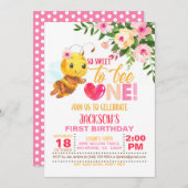 Zo lief om één eerste uitnodiging van de verjaarda (Voorkant / Achterkant)