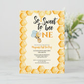 Zo lief om een meisje te zijn eerste verjaardag kaart (Staand voorkant)