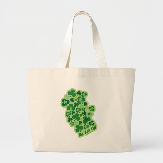 Zo Lucky Grote Tote Bag (Voorkant)