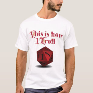 Zo maak ik me zorgen - Kritieke RPG-muis T-shirt