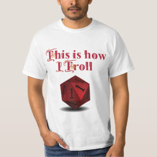 Zo maak ik me zorgen - Kritieke RPG-muis T-shirt