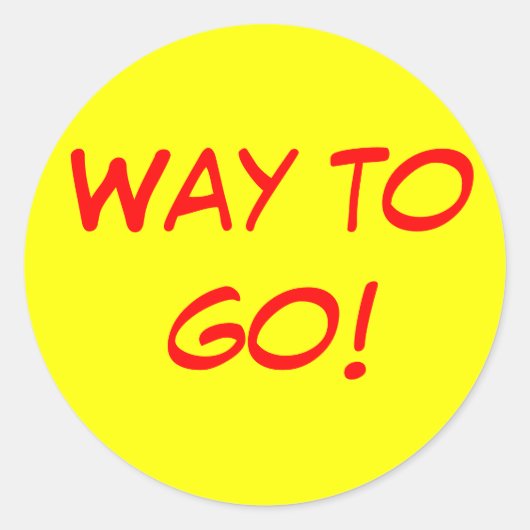 Zo moet het! sticker (Voorkant)