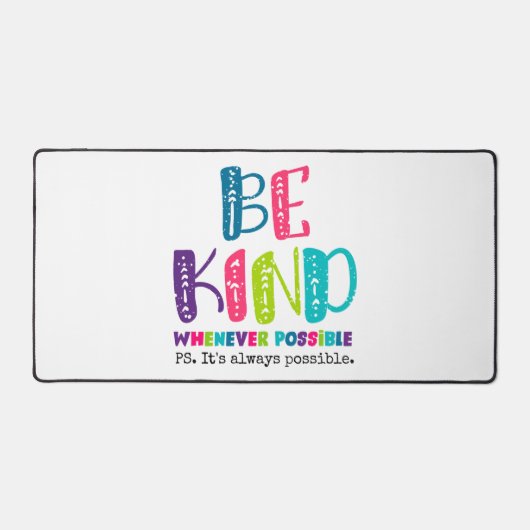 Zo mogelijk bureaumat (Voorkant)