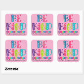 Zo mogelijk vierkante sticker (Vel)