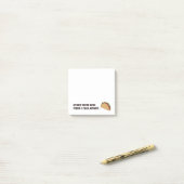 Zo nu en dan Funny Taco Post-It Notes (Op bureau)