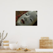 Zo-onna noh-masker poster (Keuken)