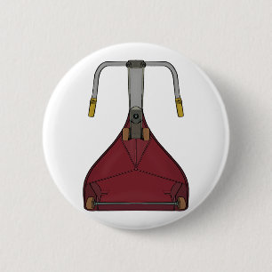 Zo reed ik in de jaren 70 en 80. ronde button 5,7 cm