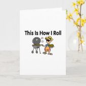 Zo rol ik BBQ-grillen Kaart (Gele Bloem)