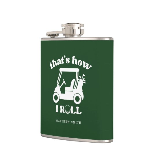 Zo rol ik golfkar Golfer Pap Heupfles (Links)