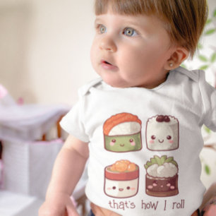 Zo rol ik Schattige Kawaii Sushi Romper