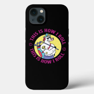 Zo rol ik Unicorn Pro golfkleding Golfi iPhone 13 Hoesje