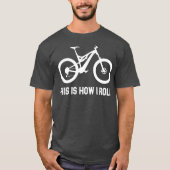 Zo rolt ik Funny EBike T-shirt (Voorkant)
