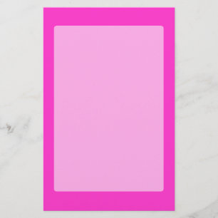 Zo roze kleurdecor Pas het aan als je wilt Briefpapier