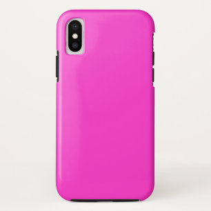 Zo roze kleurdecor Pas het aan als je wilt iPhone XS Hoesje