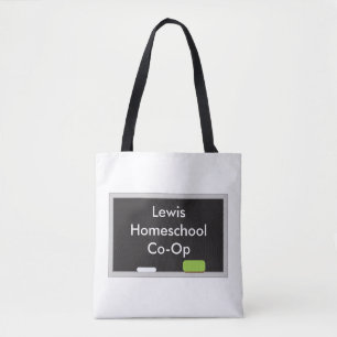 Zo schattig Homeschool Co-op-thema Draagtas