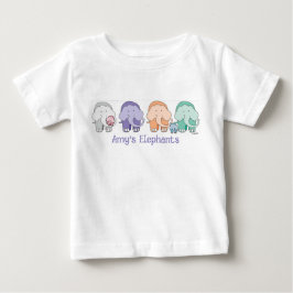 Zo Schattig Olifant T-Shirt