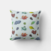 Zo Schattige bosdieren herfstflora Kussen (Voorkant)