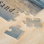 Zo, Sky. Zee. Zand. Beach Scene Legpuzzel (Zijkant)