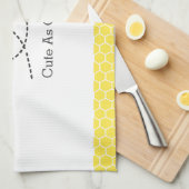 Zo snel mogelijk, Honeycomb Pattern Theedoek (Quarter Fold)