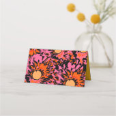 ZO SPRING Bat Mitzvah Seating Escort Kaart (Achterkant)