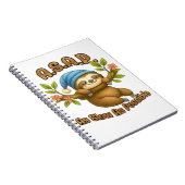 Zo traag mogelijk - Schattigee luiaard ASAP Classi Notitieboek (Rechterzijde)