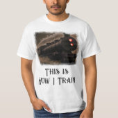 Zo train ik plezier t-shirt (Voorkant)