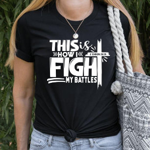 Zo vecht ik mijn strijd tegen het geloof Unisex T-shirt