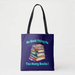 Zo veel als te veel boeken! draagtas