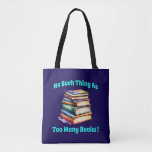 Zo veel als te veel boeken! draagtas