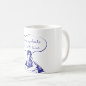 ZO VEEL BOEKEN ZO KLEINE TIJD KOFFIE MOK (Voorkant rechts)