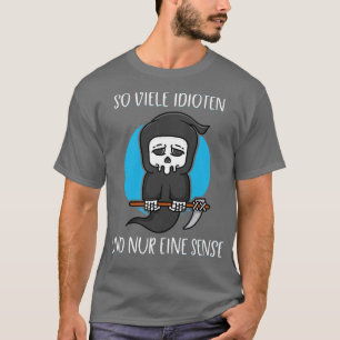 Zo veel idioten Slechts één Scythe Reaper Dark Hum T-shirt