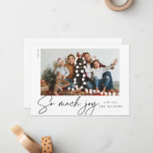 Zo veel Joy Notitiekaartje (Voorkant / Achterkant in situ)