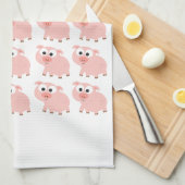 Zo veel varkens theedoek (Quarter Fold)