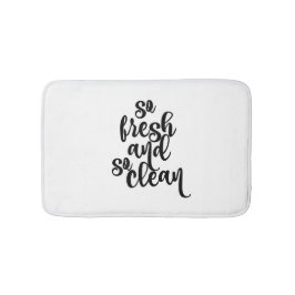 Zo vers en zo schoon Bathmat Badmat