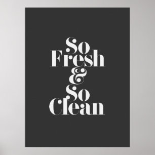 Zo vers en zo schoon poster