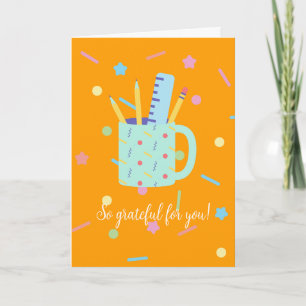 Zo vriendelijk voor u Admin Professional Day Kaart