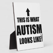 Zo ziet autisme eruit! fotoplaat (Zijkant)