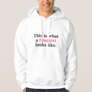 Zo ziet een feminist er zo uit hoodie